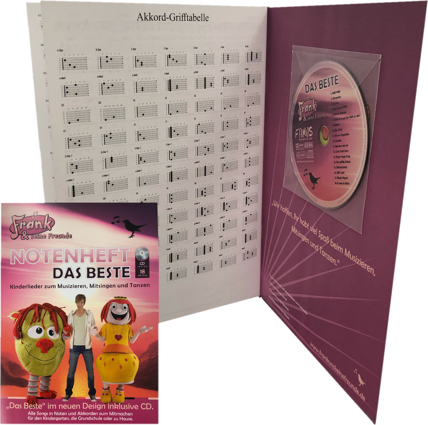 Notenheft inkl. CD "Das Beste"